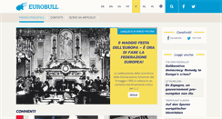 Desktop Screenshot of eurobull.it